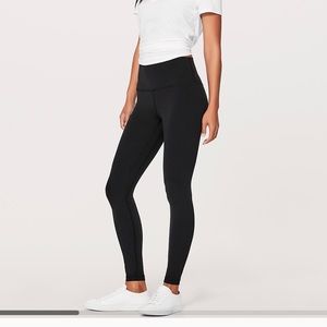 black lulu align leggings
